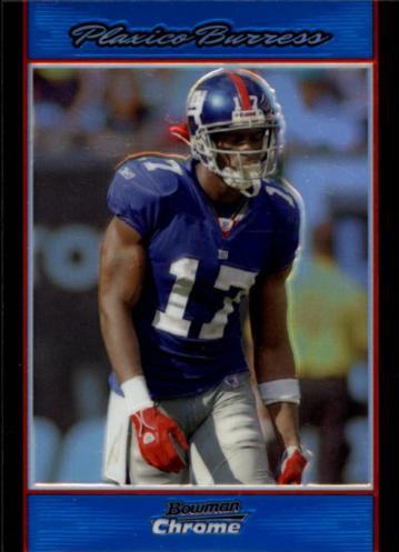 Plaxico Burress [Blue Refractor] #BC205