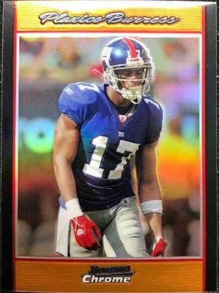 Plaxico Burress [Gold Refractor] #BC205