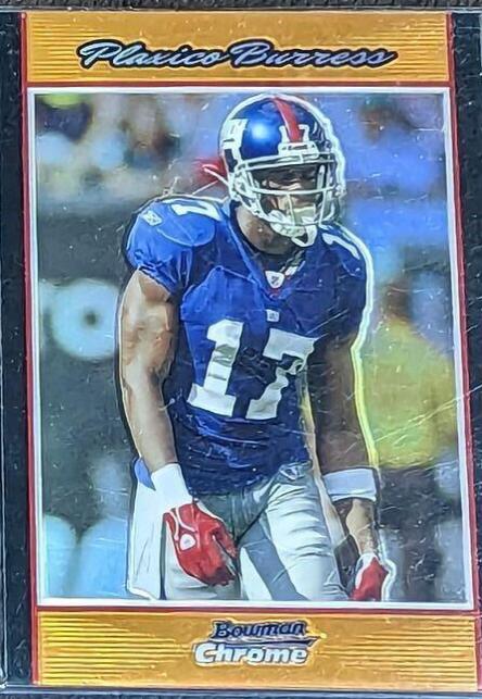 Plaxico Burress [Orange Refractor] #BC205