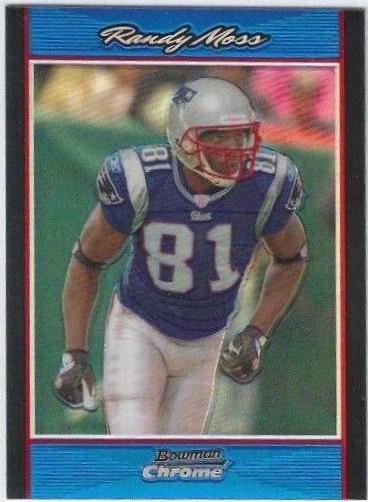 Randy Moss [Blue Refractor] #BC207