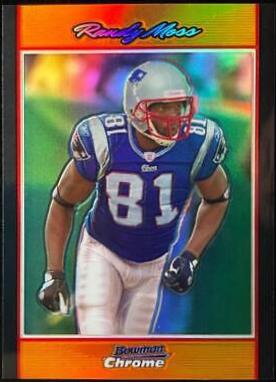 Randy Moss [Orange Refractor] #BC207