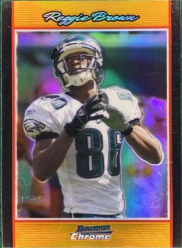 Reggie Brown [Orange Refractor] #BC208