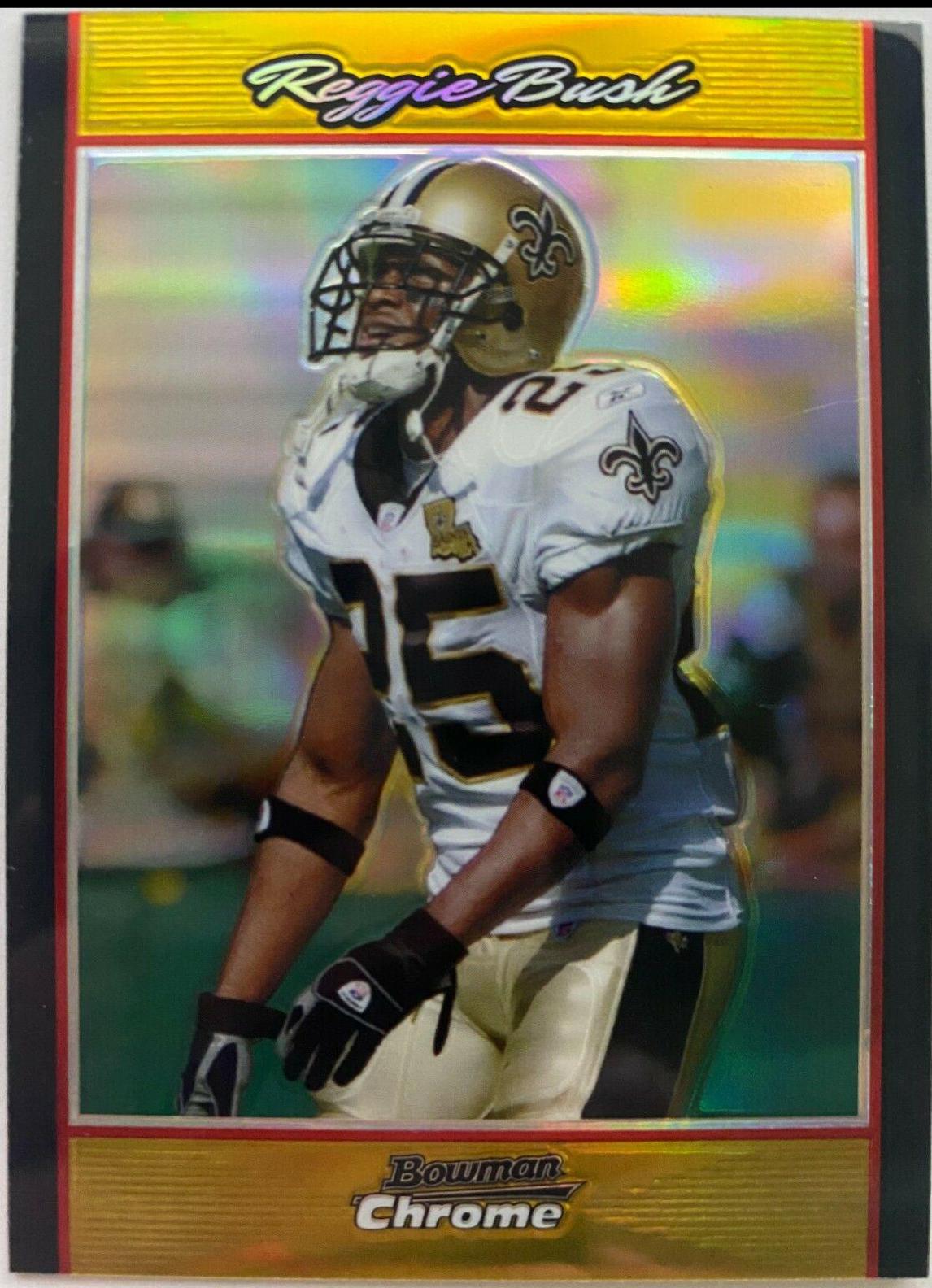 Reggie Bush [Gold Refractor] #BC187