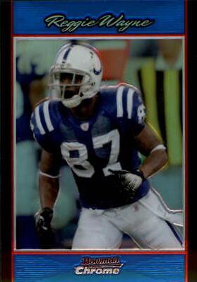 Reggie Wayne [Blue Refractor] #BC201