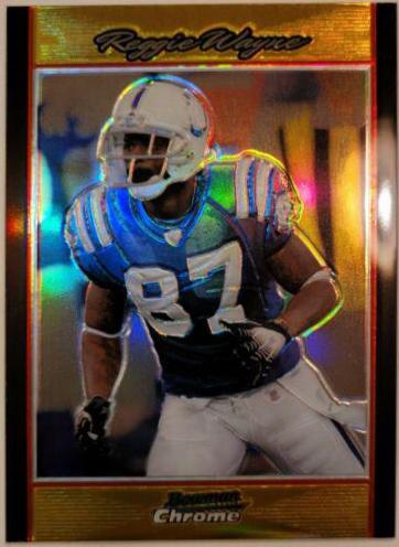 Reggie Wayne [Gold Refractor] #BC201