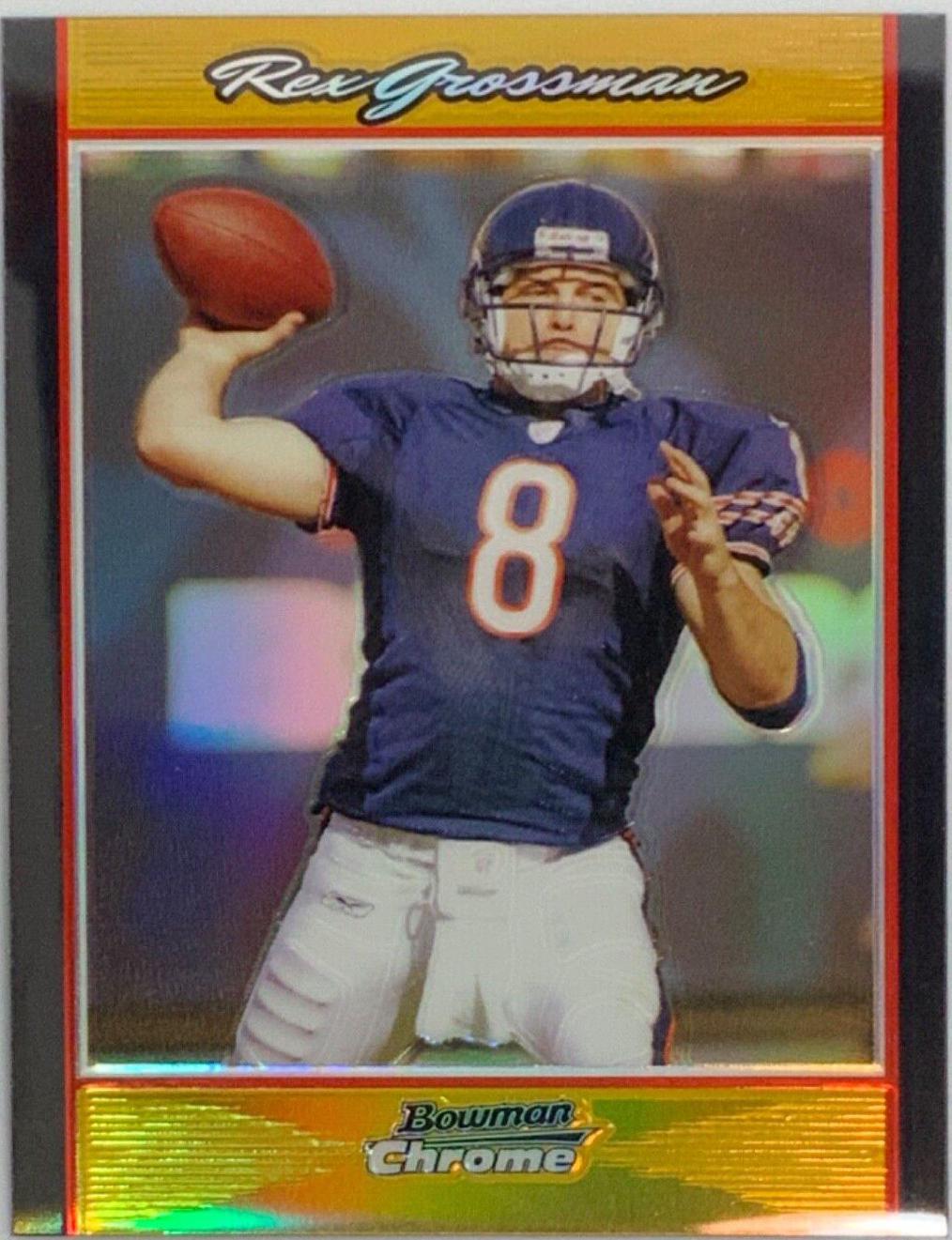 Rex Grossman [Gold Refractor] #BC114