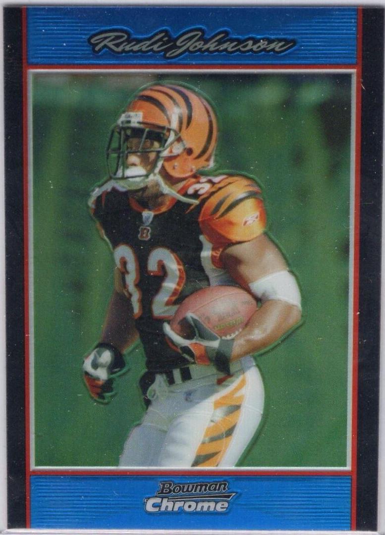 Rudi Johnson [Blue Refractor] #BC127