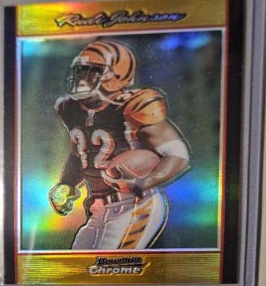 Rudi Johnson [Gold Refractor] #BC127