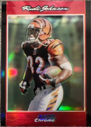 Rudi Johnson [Red Refractor] #BC127