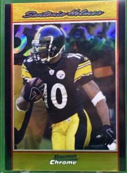 Santonio Holmes [Gold Refractor] #BC209