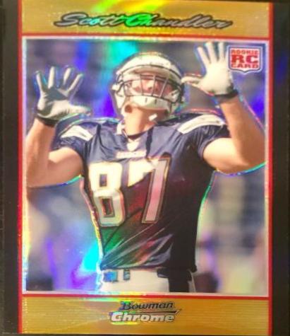 Scott Chandler [Gold Refractor] #BC22