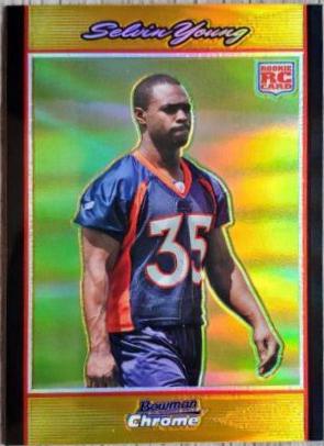 Selvin Young [Gold Refractor] #BC101