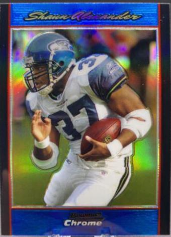 Shaun Alexander [Blue Refractor] #BC190