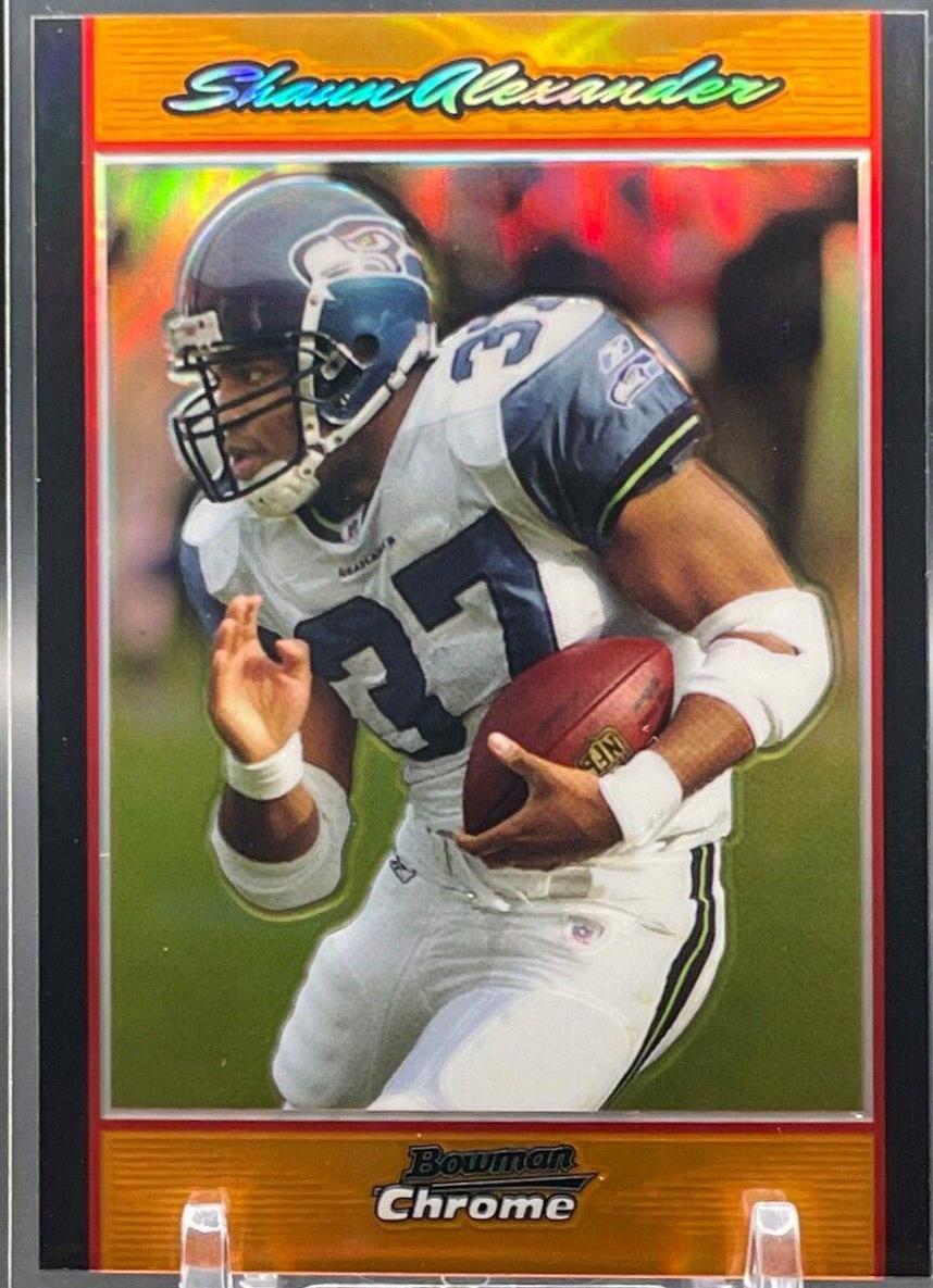 Shaun Alexander [Orange Refractor] #BC190