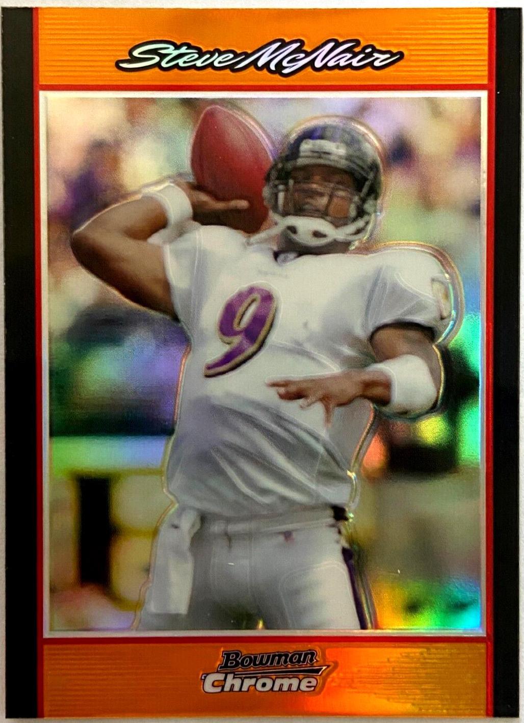 Steve McNair [Orange Refractor] #BC167