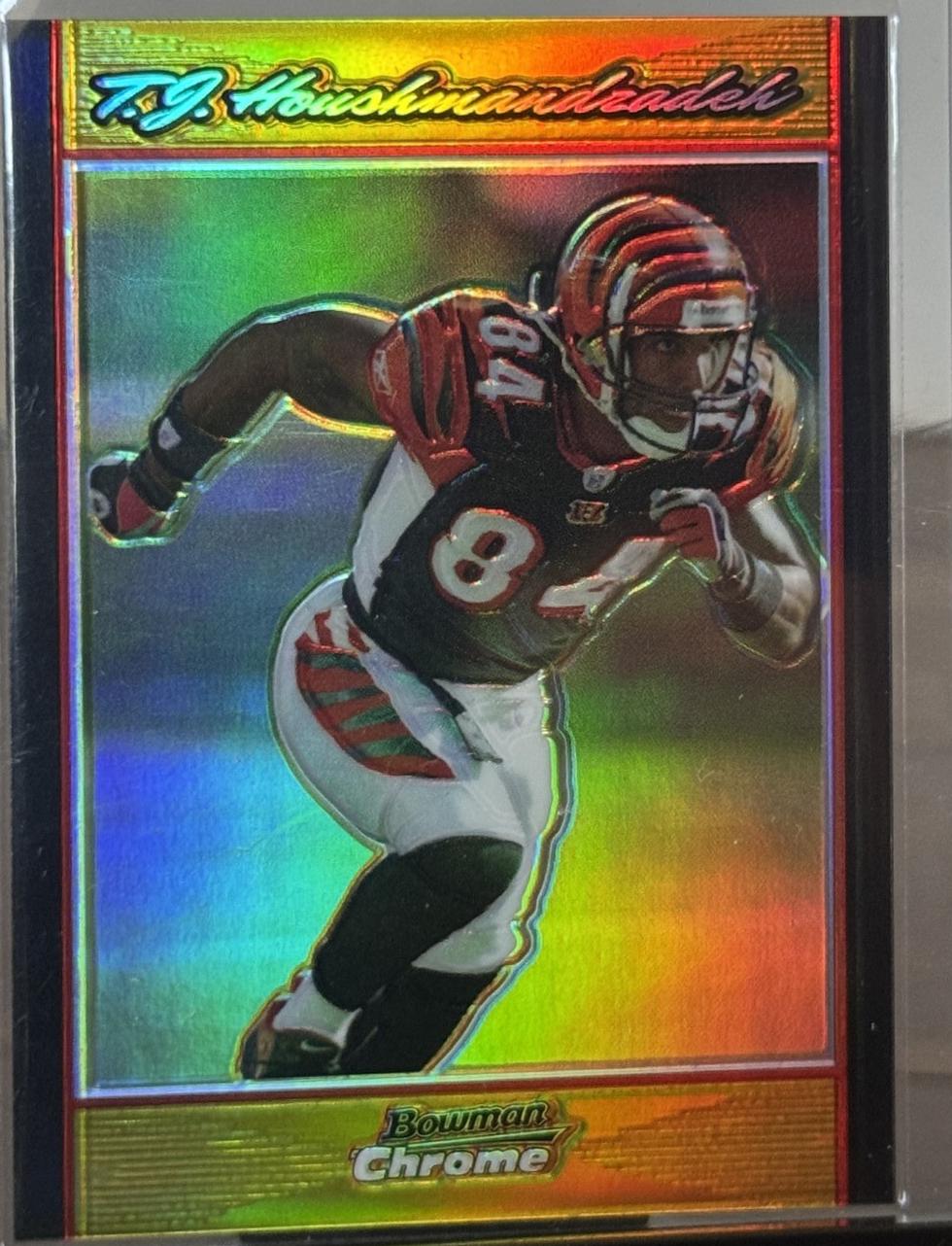 T.J. Houshmandzadeh [Gold Refractor] #BC196