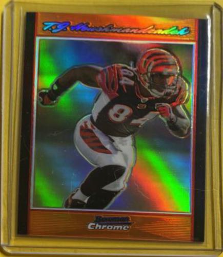 T.J. Houshmandzadeh [Orange Refractor] #BC196