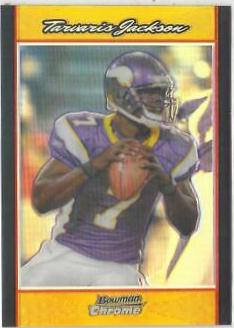 Tarvaris Jackson [Gold Refractor] #BC218