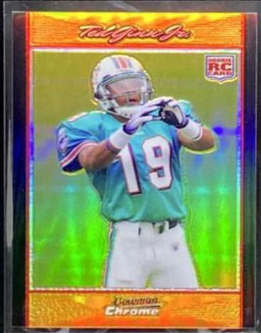 Ted Ginn Jr. [Orange Refractor] #BC76