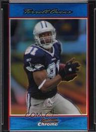 Terrell Owens [Blue Refractor] #BC197