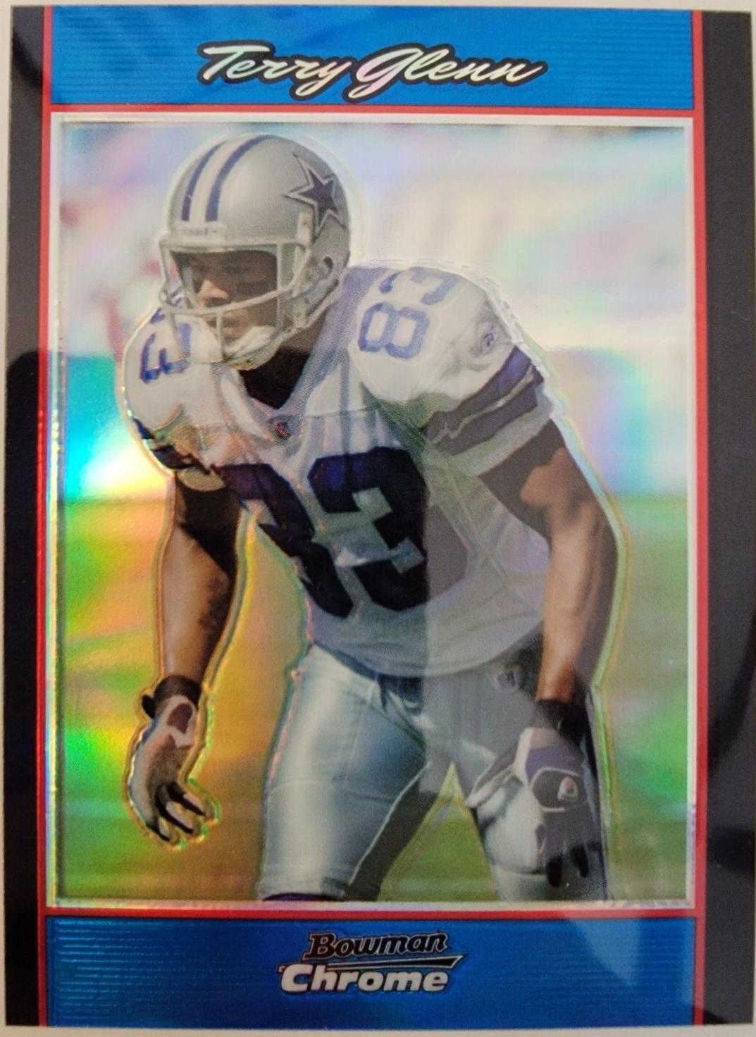 Terry Glenn [Blue Refractor] #BC143