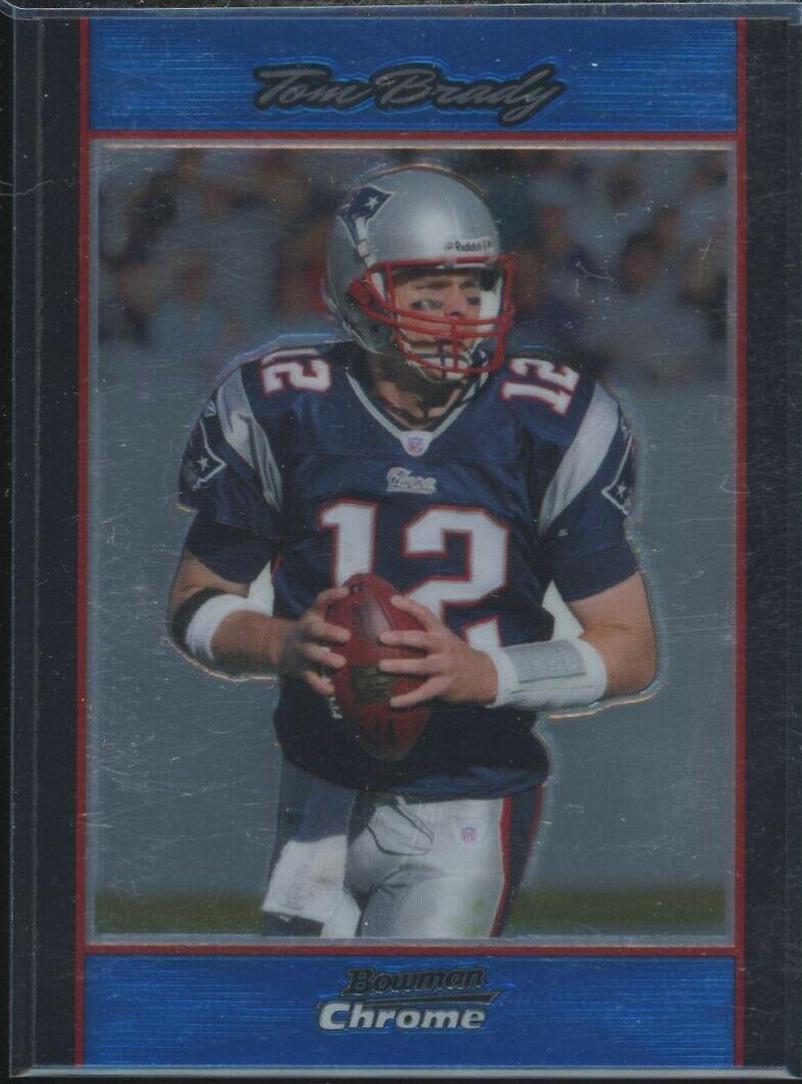 Tom Brady [Blue Refractor] #BC172