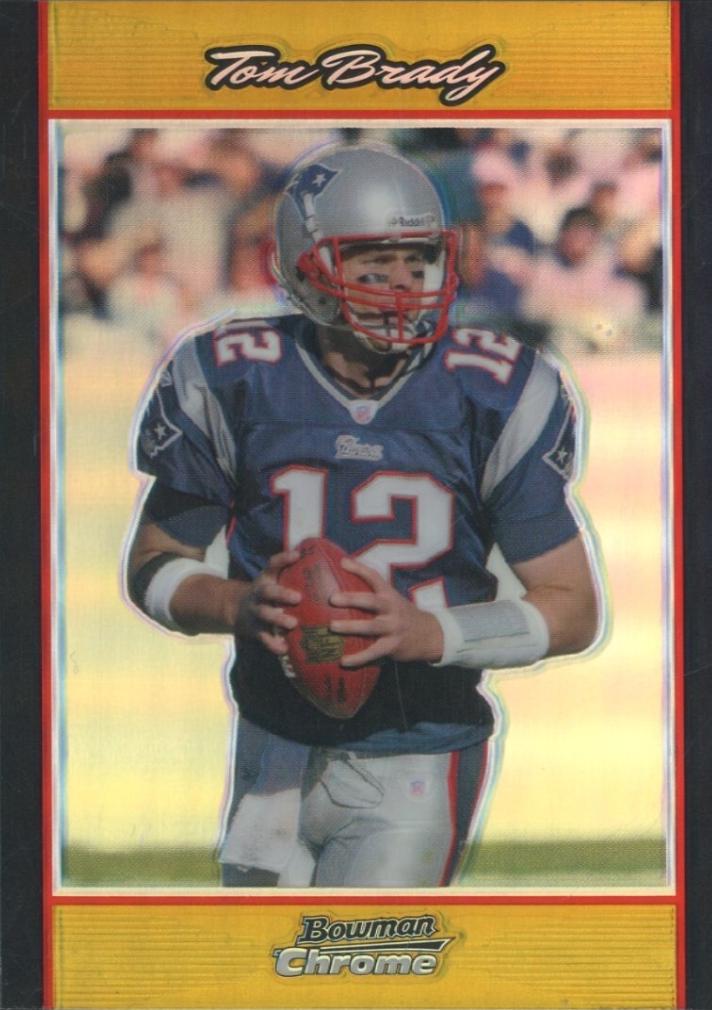 Tom Brady [Gold Refractor] #BC172