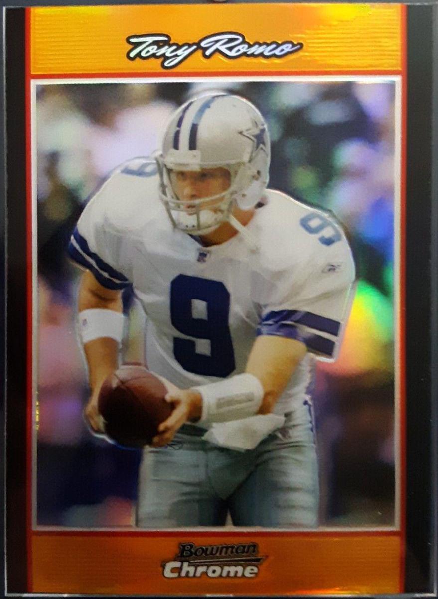 Tony Romo [Orange Refractor] #BC115