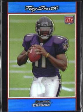Troy Smith [Blue Refractor] #BC59