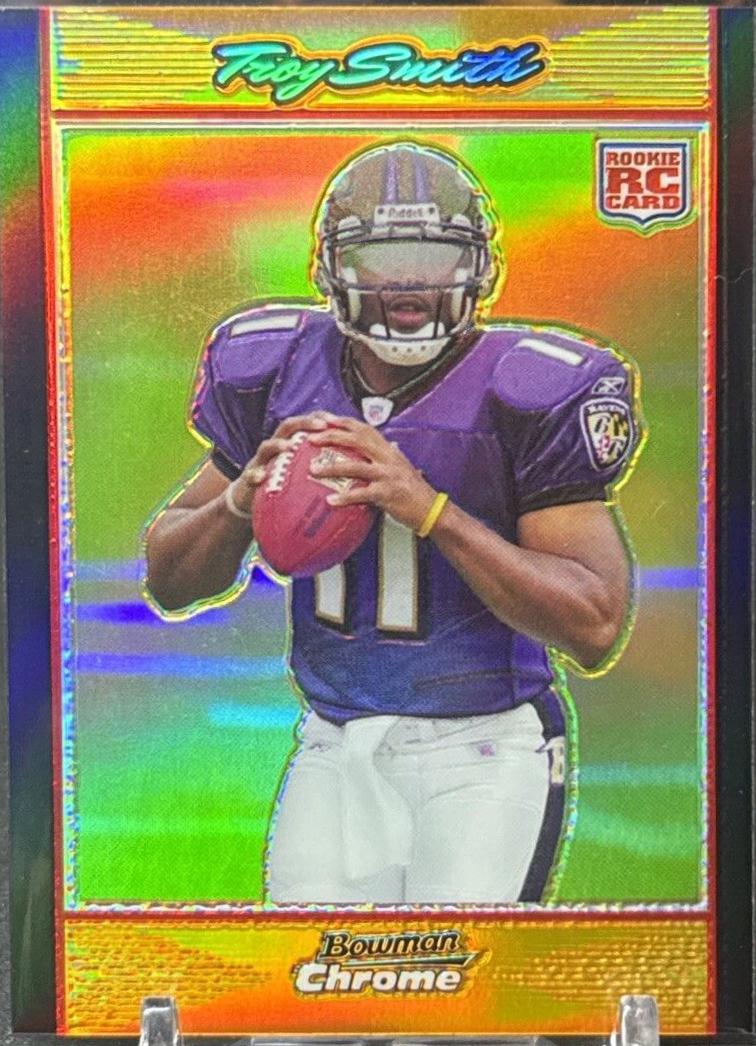 Troy Smith [Orange Refractor] #BC59