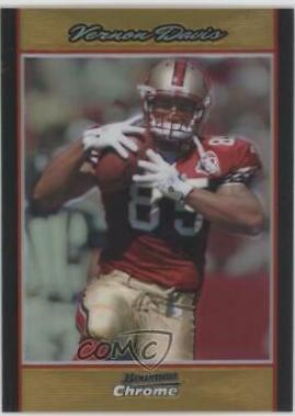 Vernon Davis [Gold Refractor] #BC163