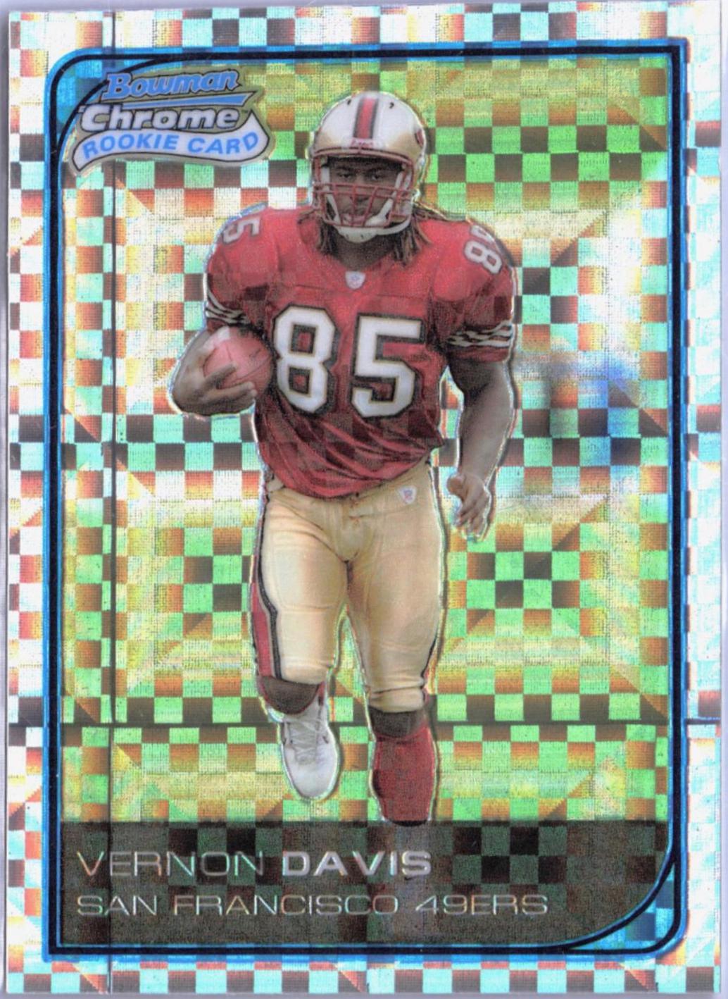 Vernon Davis [Xfractor] #BC163