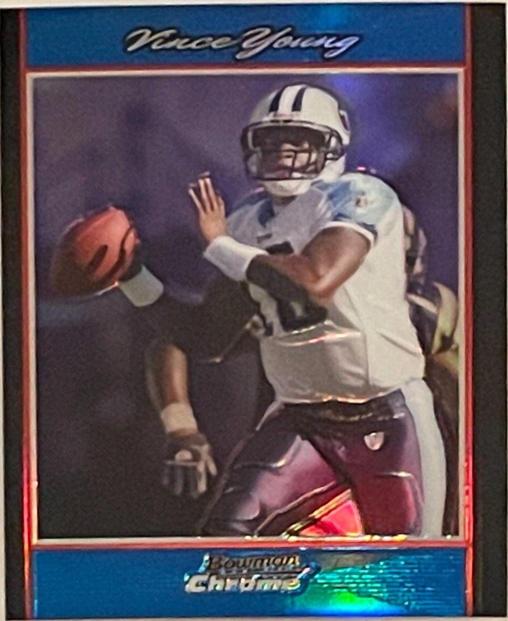Vince Young [Blue Refractor] #BC177