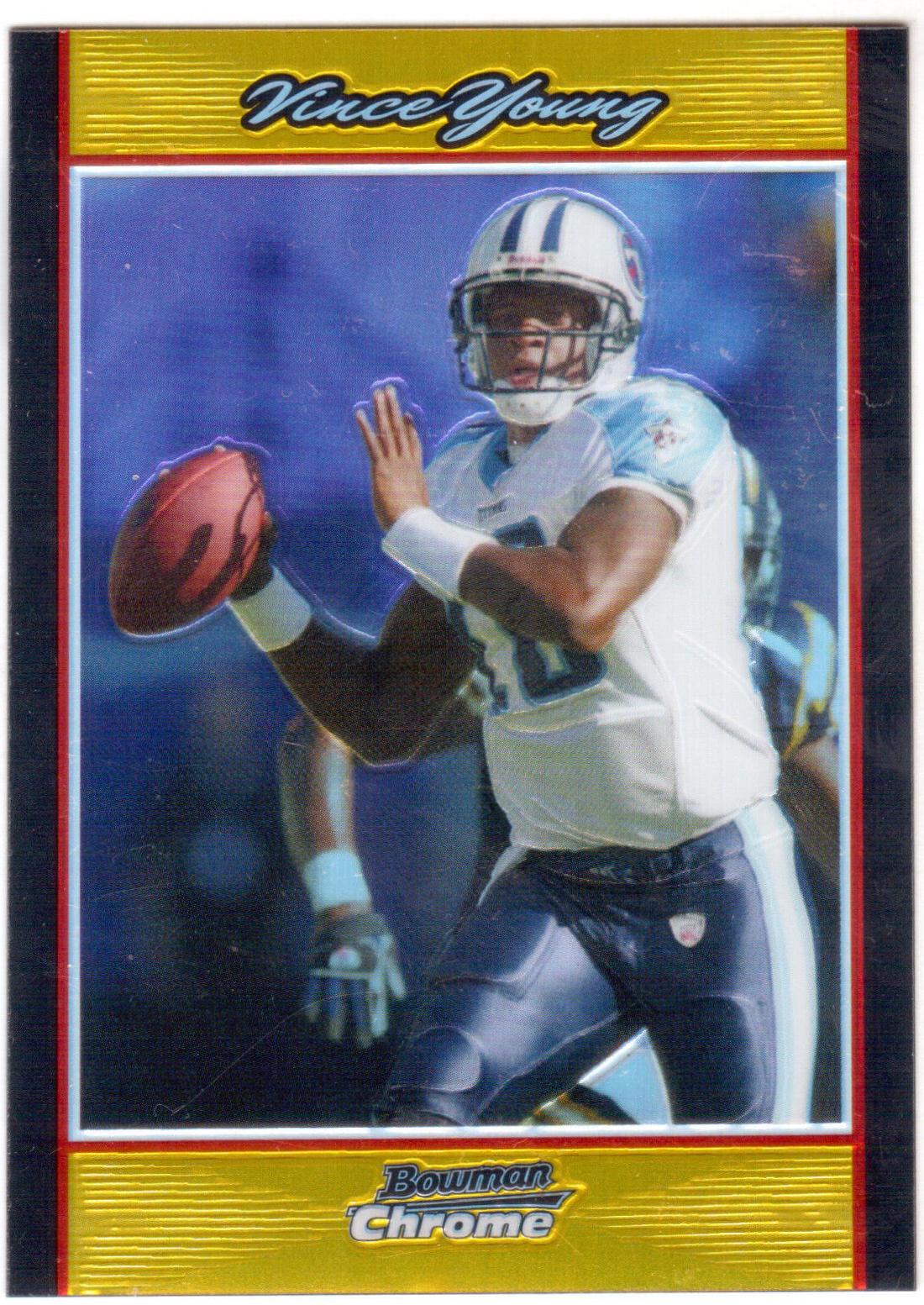 Vince Young [Gold Refractor] #BC177
