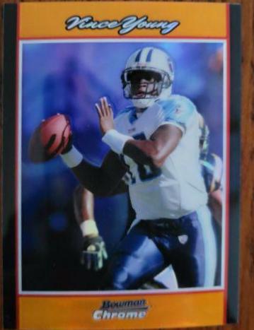 Vince Young [Orange Refractor] #BC177