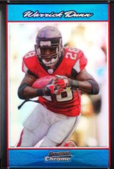 Warrick Dunn [Blue Refractor] #BC178