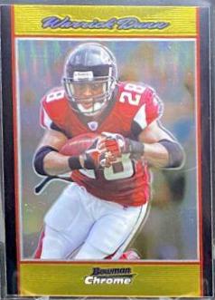 Warrick Dunn [Gold Refractor] #BC178