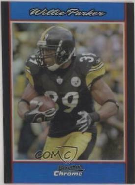 Willie Parker [Blue Refractor] #BC134