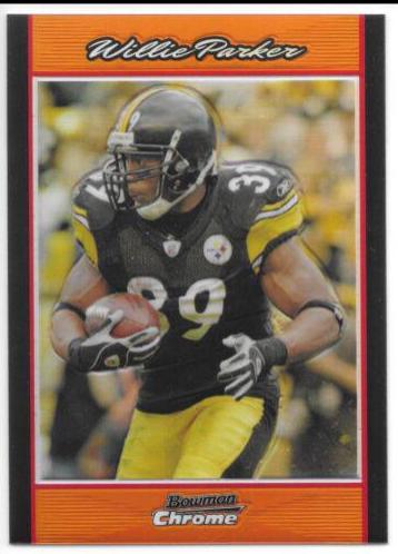 Willie Parker [Orange Refractor] #BC134