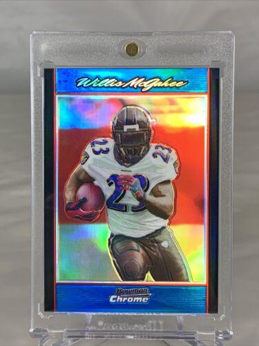 Willis McGahee [Blue Refractor] #BC179