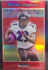 Willis McGahee [Red Refractor] #BC179