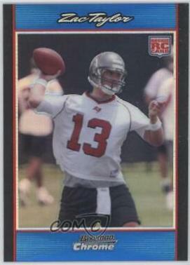 Zac Taylor [Blue Refractor] #BC98