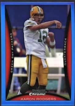 Aaron Rodgers [Blue Refractor] #BC135
