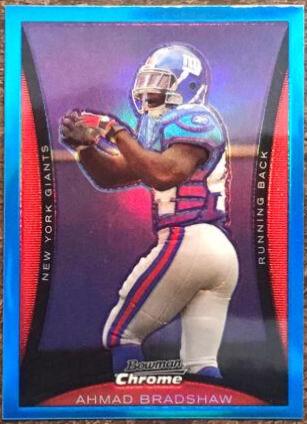 Ahmad Bradshaw [Blue Refractor] #BC158