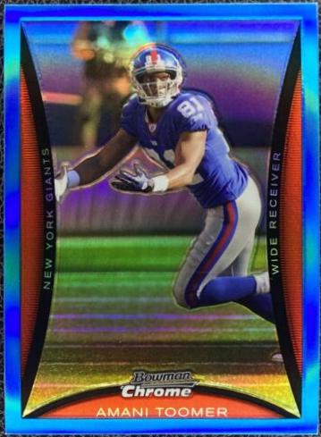 Amani Toomer [Blue Refractor] #BC193