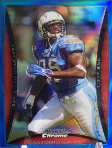 Antonio Gates [Blue Refractor] #BC212