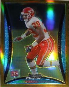 Brandon Carr [Gold Refractor] #BC40