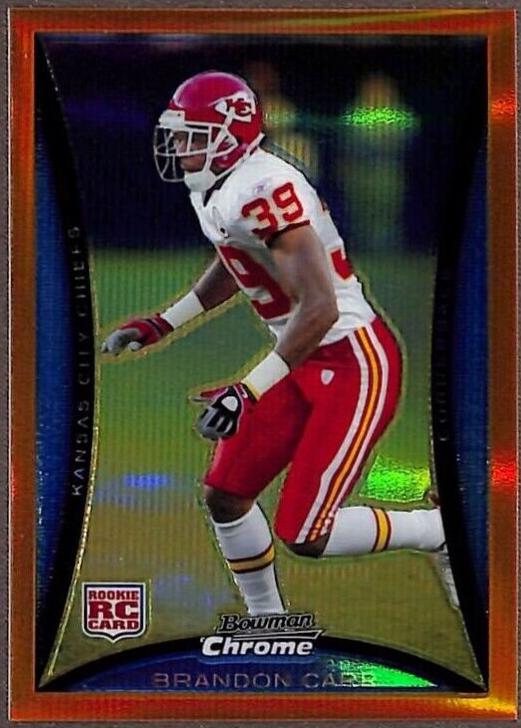 Brandon Carr [Orange Refractor] #BC40
