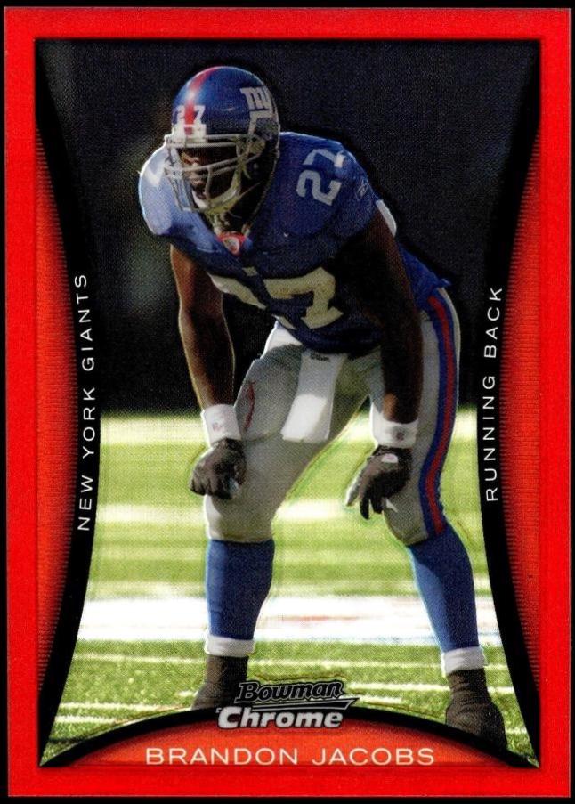 Brandon Jacobs [Red Refractor] #BC154