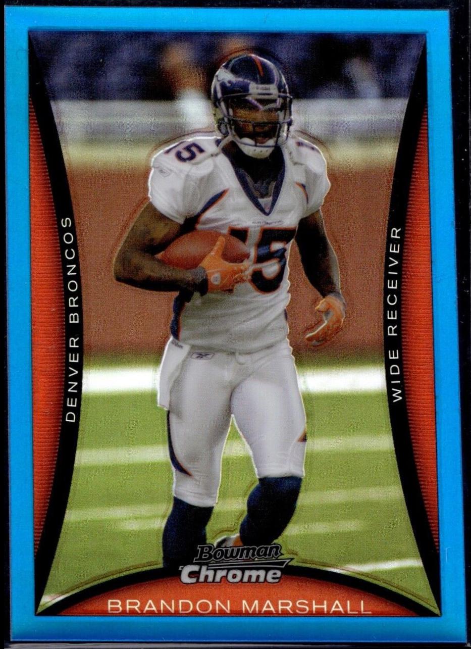Brandon Marshall [Blue Refractor] #BC187